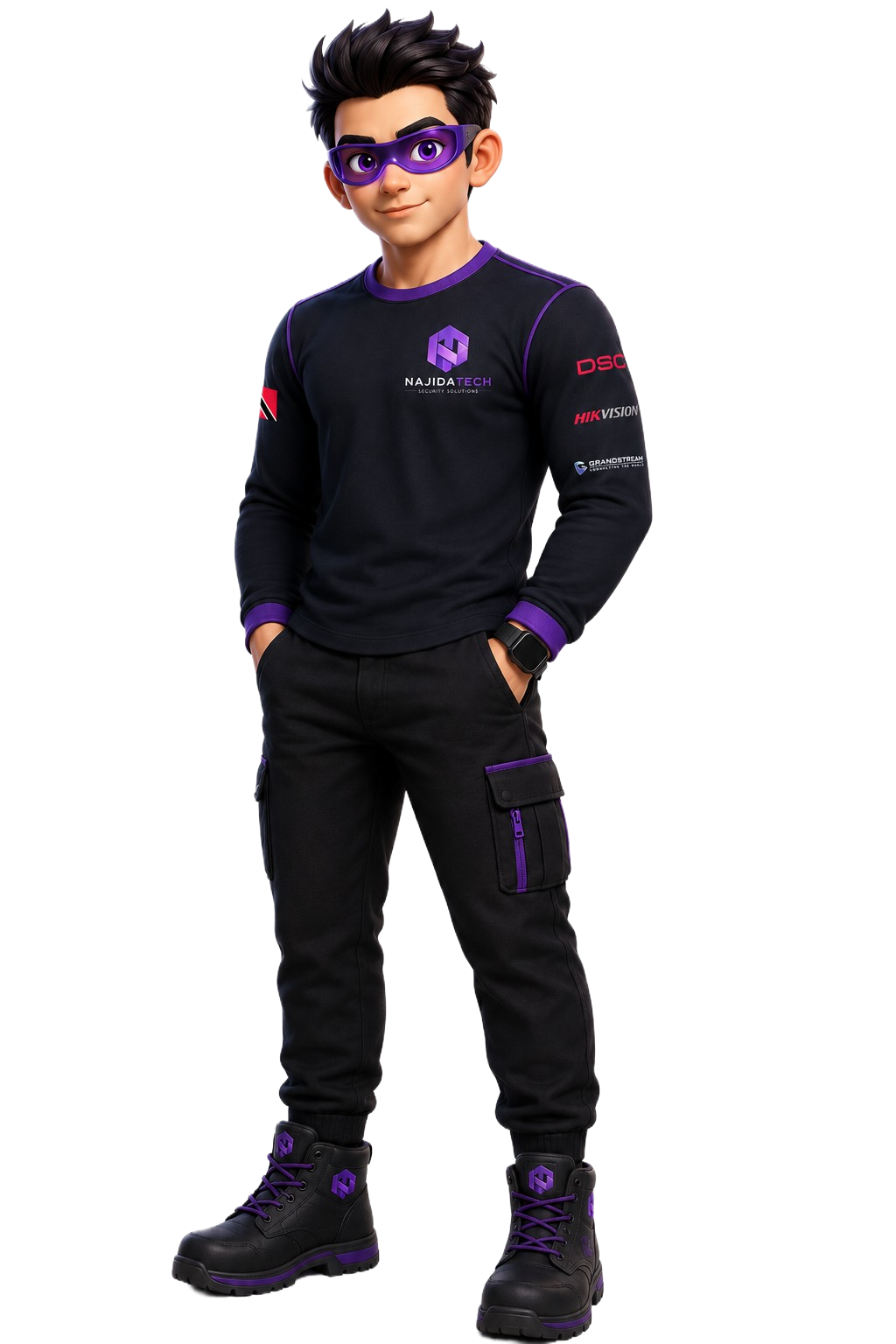 Najida Tech Mascot